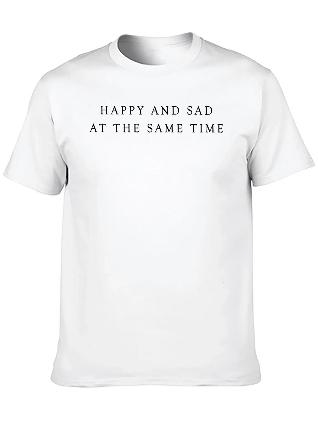 Happy and Sad T-Shirt: Unisex Dark Tee
