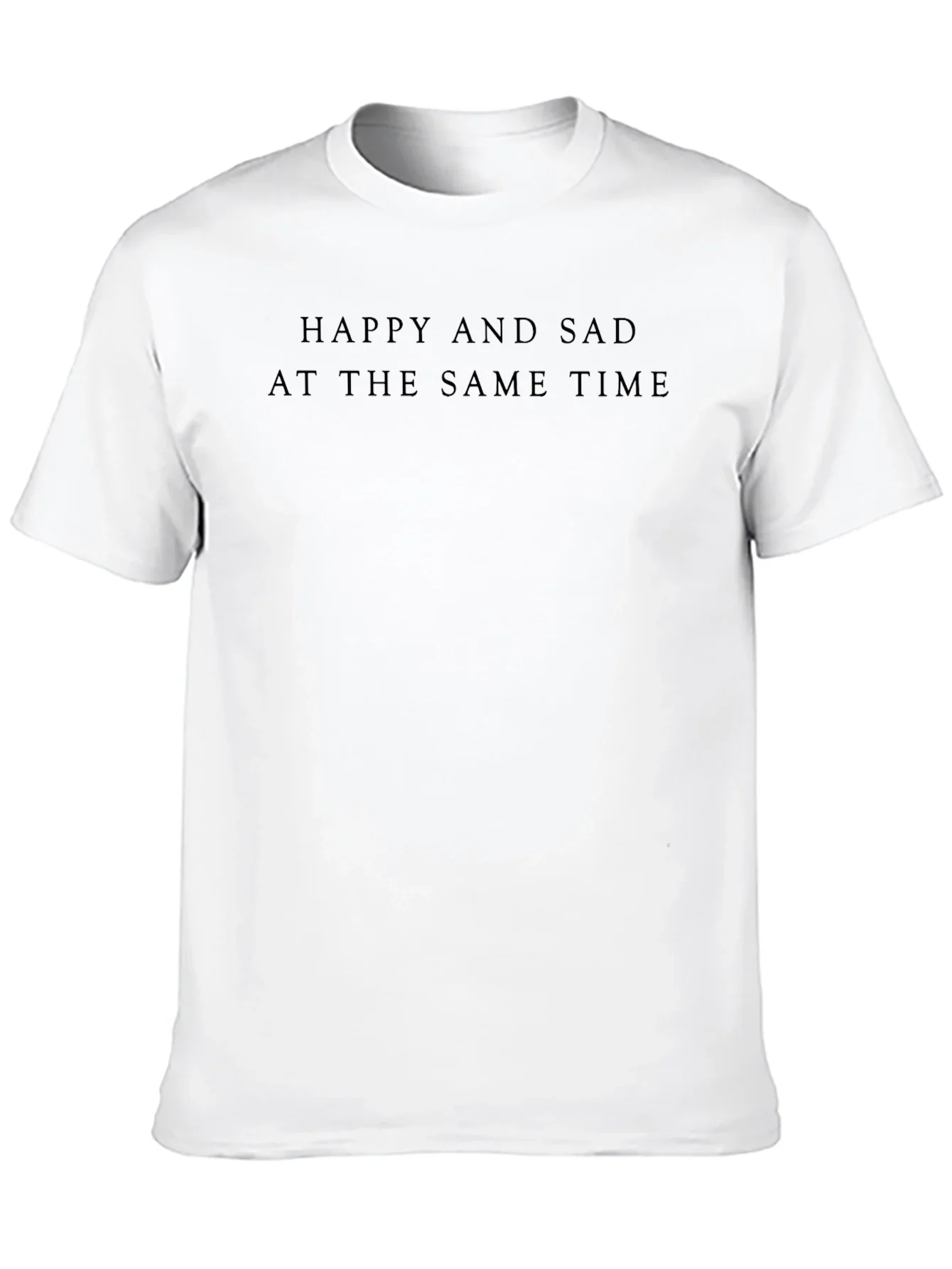 Happy and Sad T-Shirt: Unisex Dark Tee
