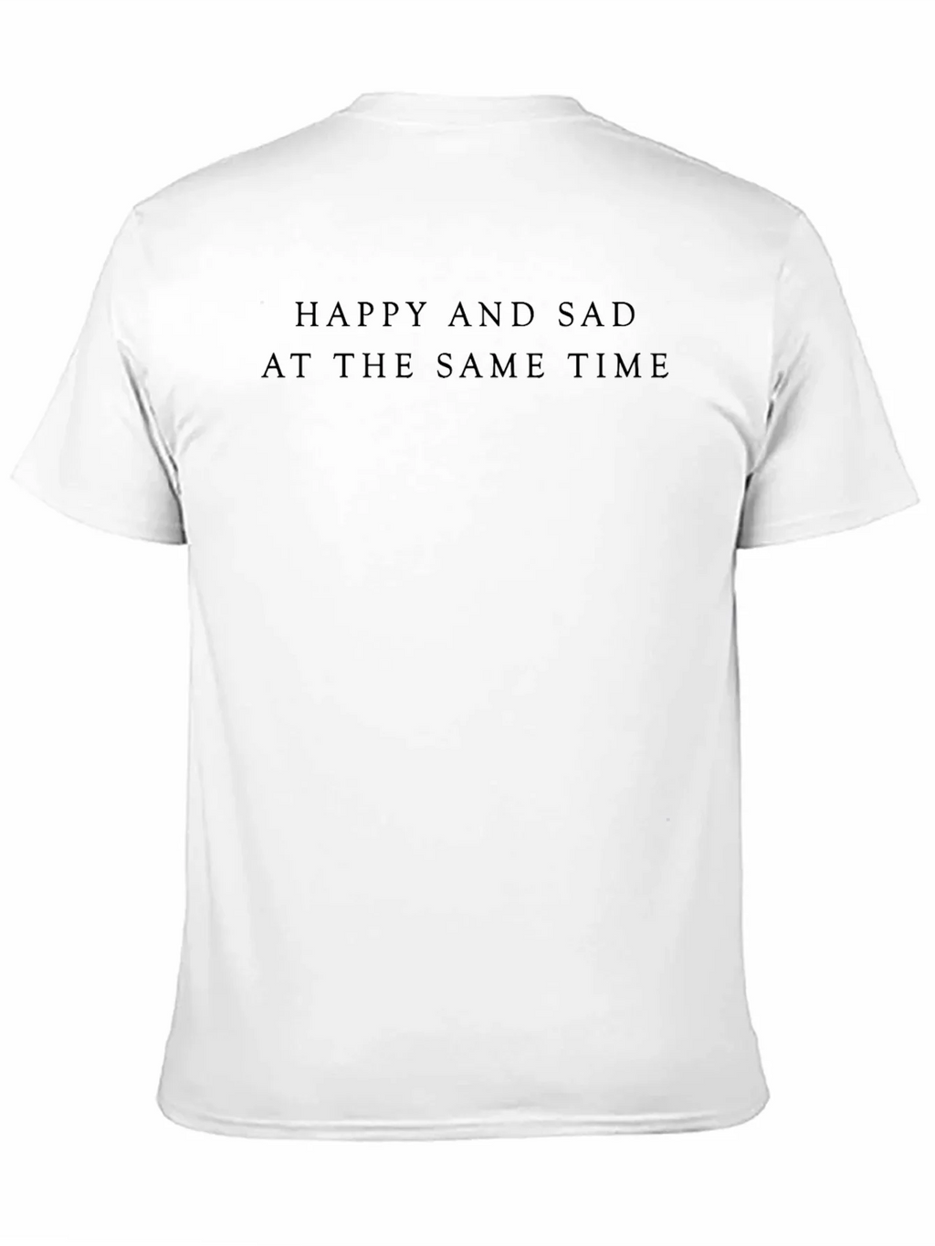 Happy and Sad T-Shirt: Unisex Dark Tee