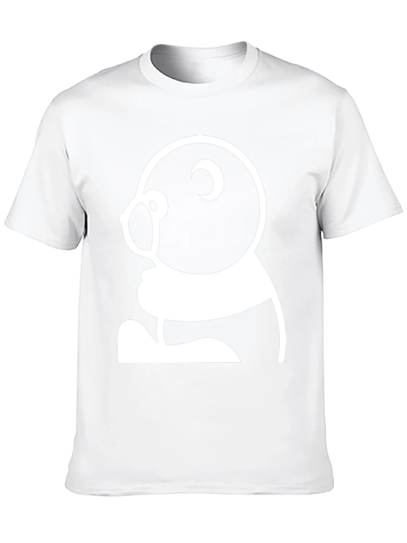 Black T-Shirt with Panda Graphic