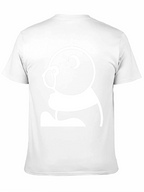 Black T-Shirt with Panda Graphic