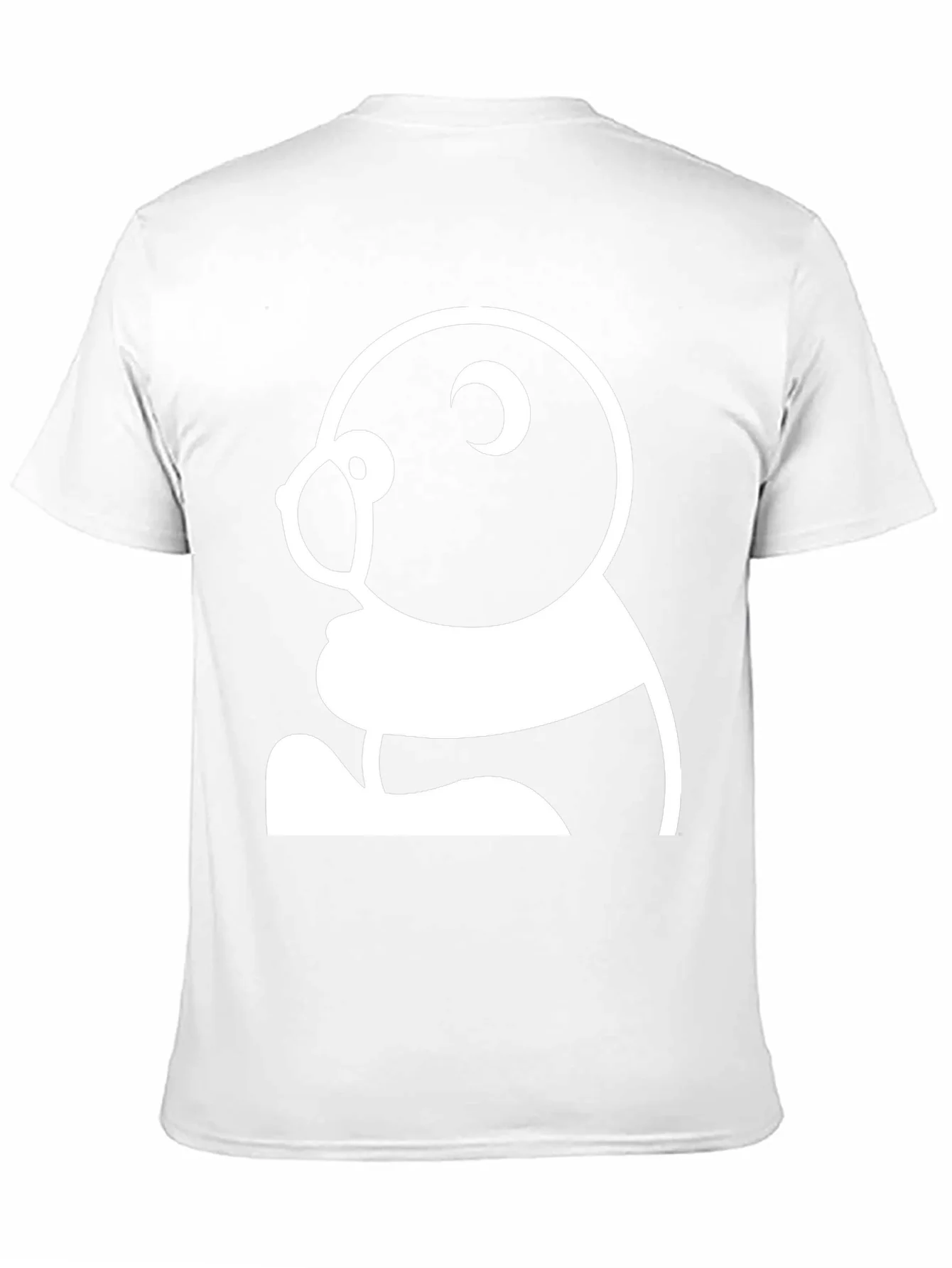 Black T-Shirt with Panda Graphic
