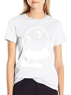 Black T-Shirt with Panda Graphic