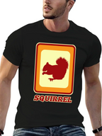 Retro Squirrel T-Shirt - Classic Graphic Tee