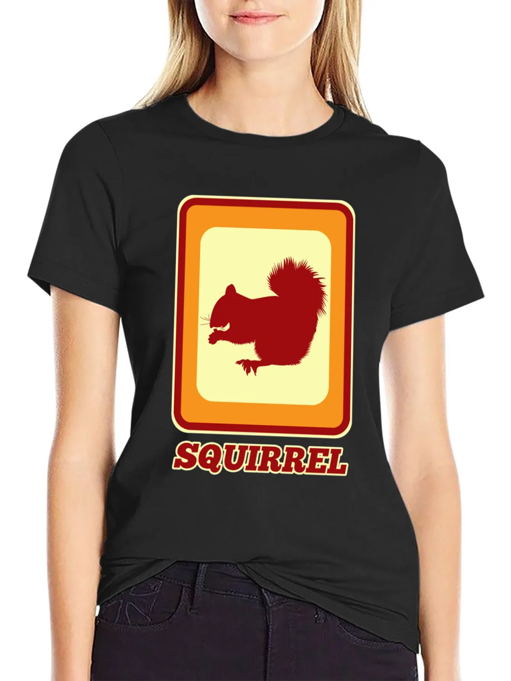 Retro Squirrel T-Shirt - Classic Graphic Tee