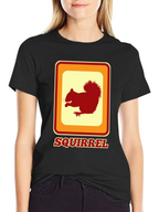 Retro Squirrel T-Shirt - Classic Graphic Tee