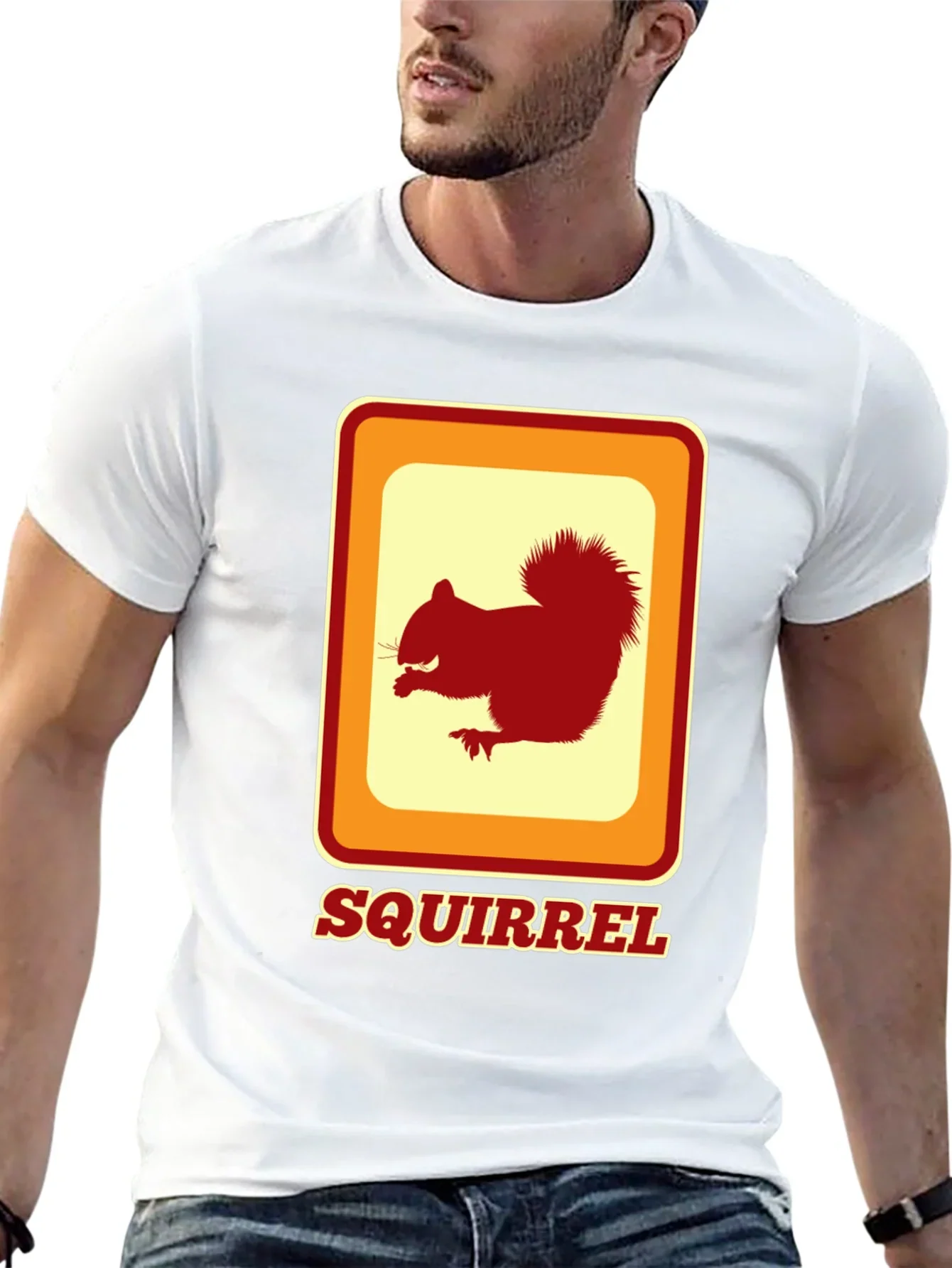 Retro Squirrel T-Shirt - Classic Graphic Tee