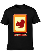 Retro Squirrel T-Shirt - Classic Graphic Tee