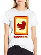 Retro Squirrel T-Shirt - Classic Graphic Tee