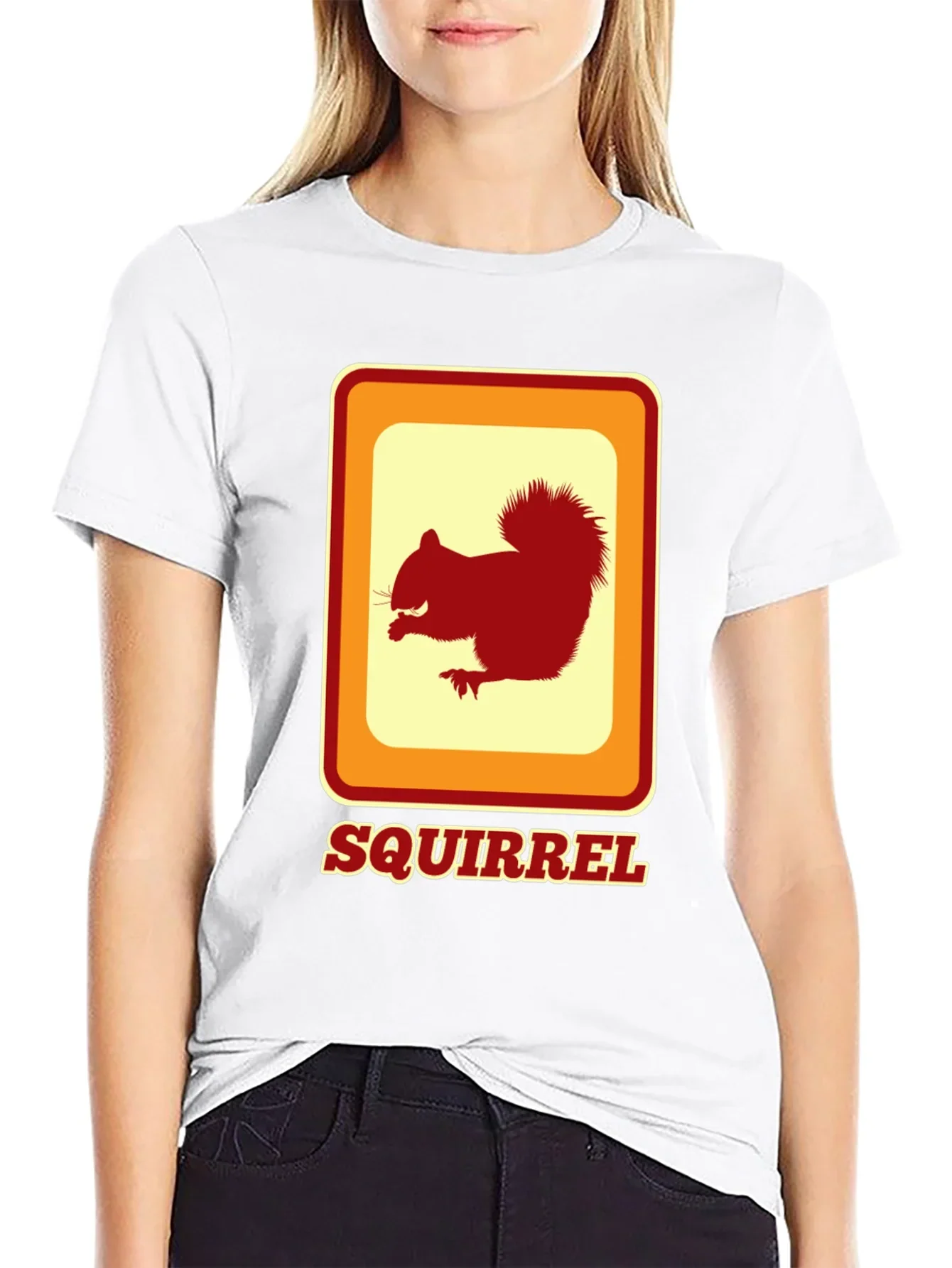 Retro Squirrel T-Shirt - Classic Graphic Tee