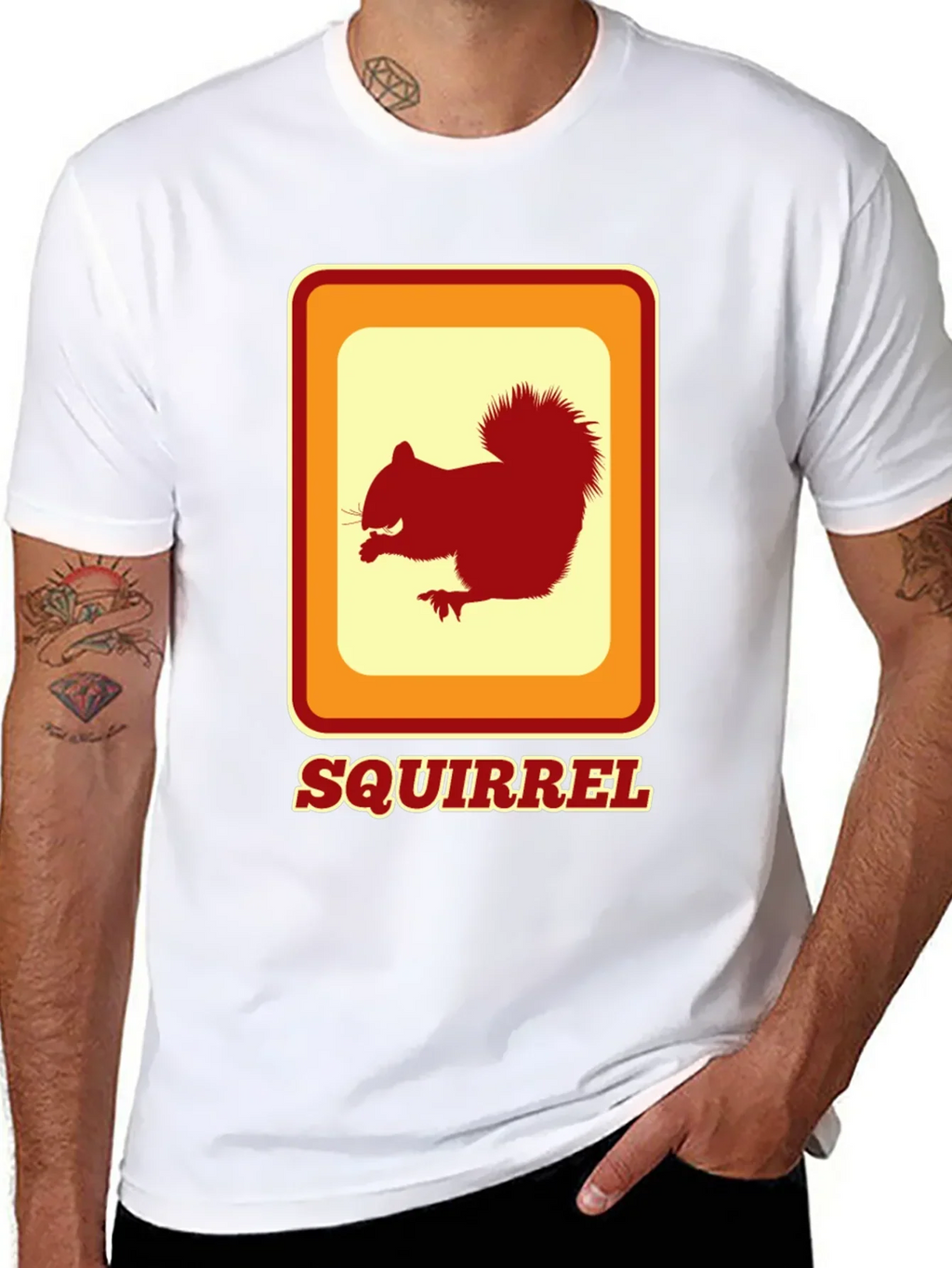 Retro Squirrel T-Shirt - Classic Graphic Tee