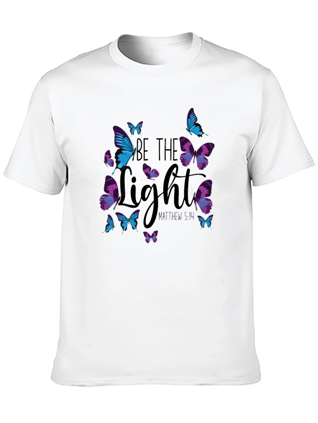Be the Light Butterfly Graphic Tee