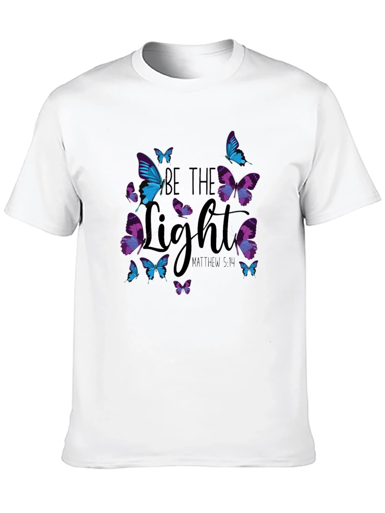 Be the Light Butterfly Graphic Tee