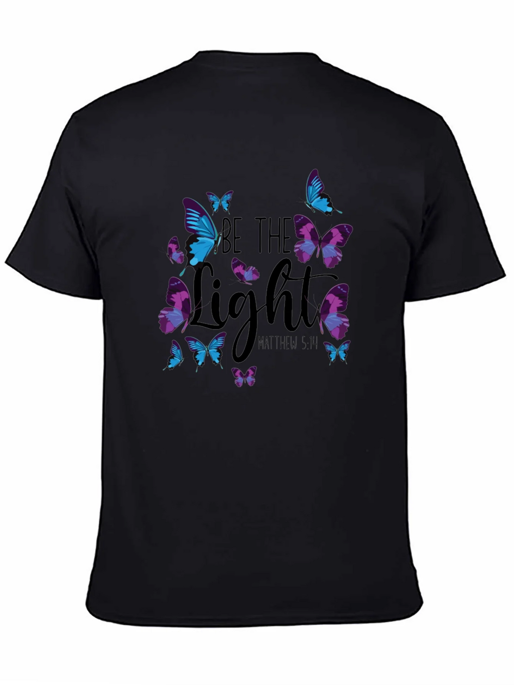 Be the Light Butterfly Graphic Tee