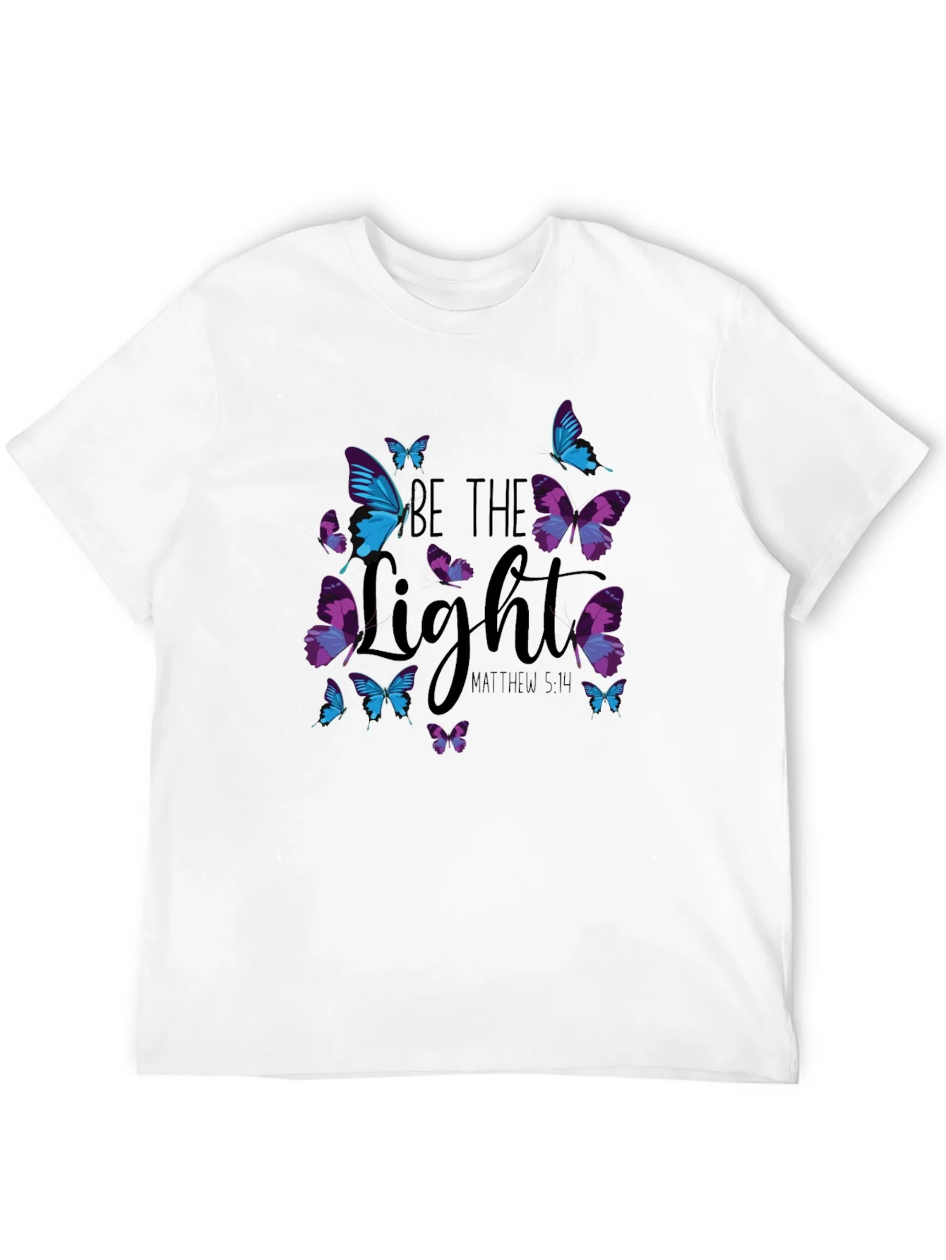 Be the Light Butterfly Graphic Tee