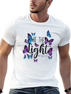 Be the Light Butterfly Graphic Tee