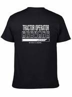 Tractor Operator Retirement Loading T-Shirt