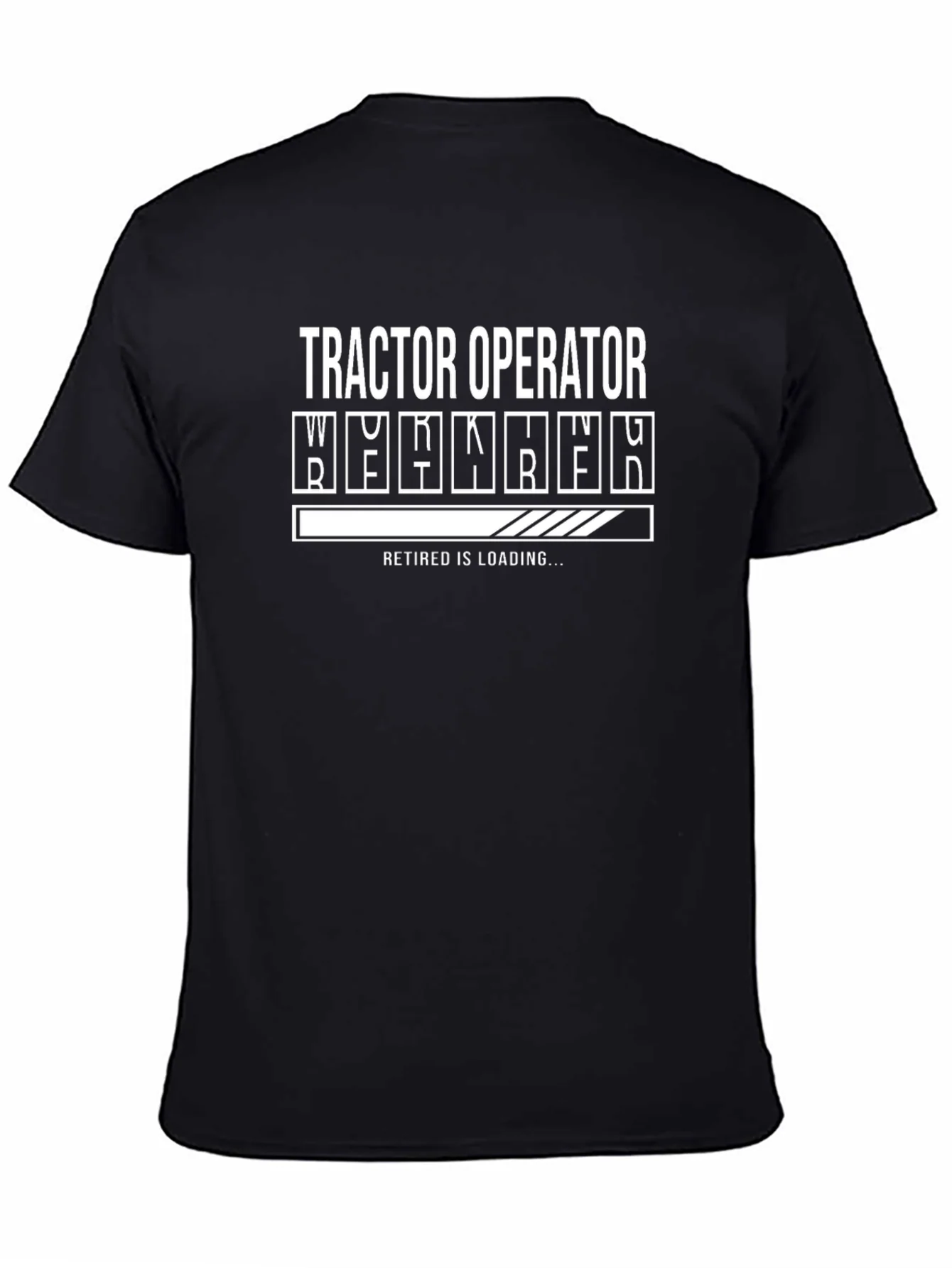 Tractor Operator Retirement Loading T-Shirt