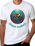 Choose Kindness Turtle Graphic T-Shirt
