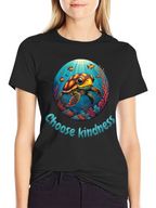 Choose Kindness Turtle Graphic T-Shirt