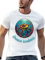 Choose Kindness Turtle Graphic T-Shirt