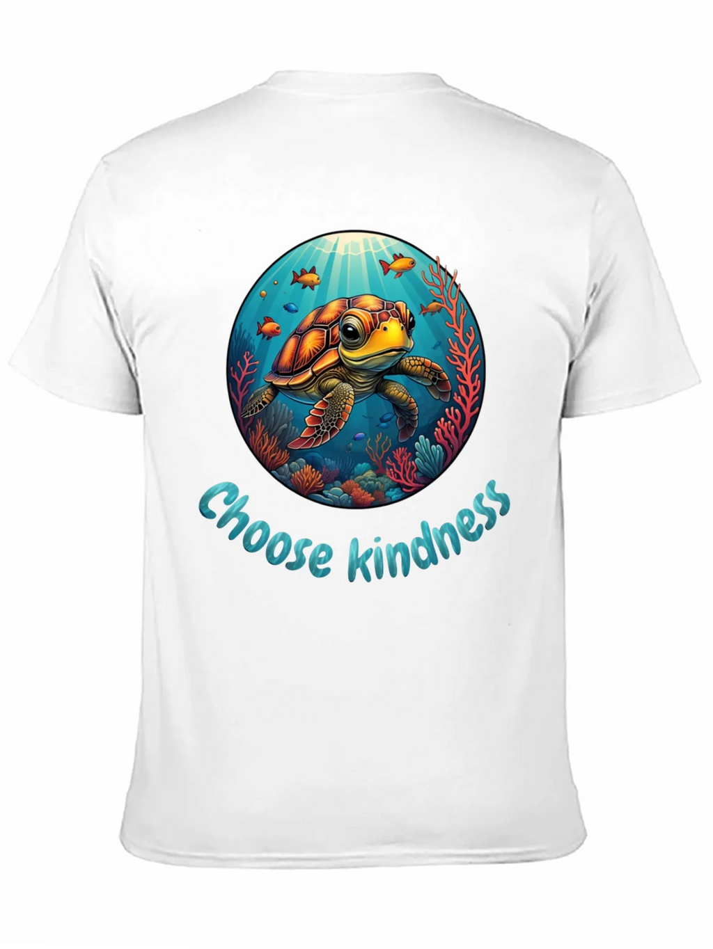 Choose Kindness Turtle Graphic T-Shirt