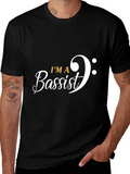 Im A Bassist Graphic T-Shirt - Music Lover Tee