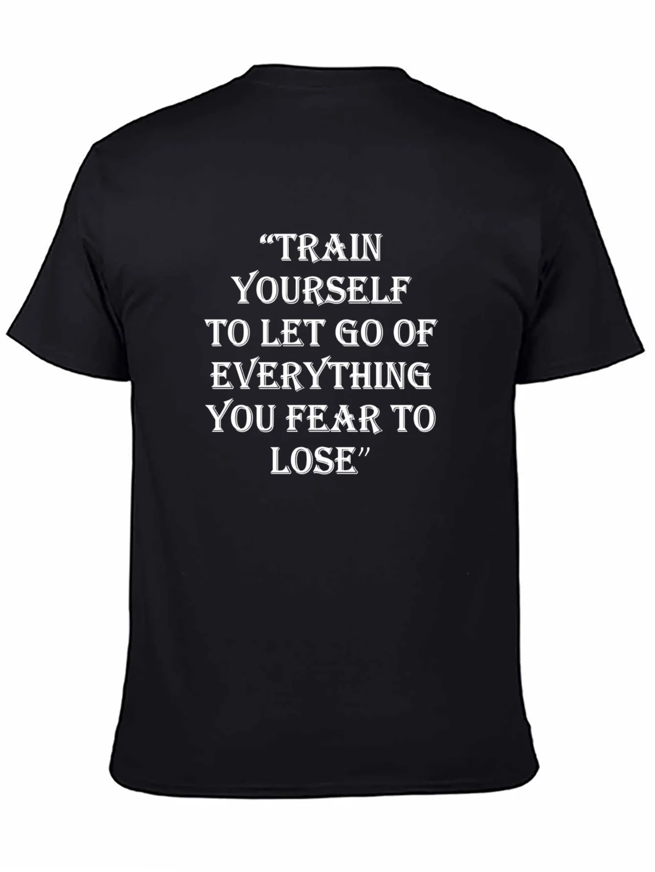 Inspirational Quote T-Shirt - Train Yourself