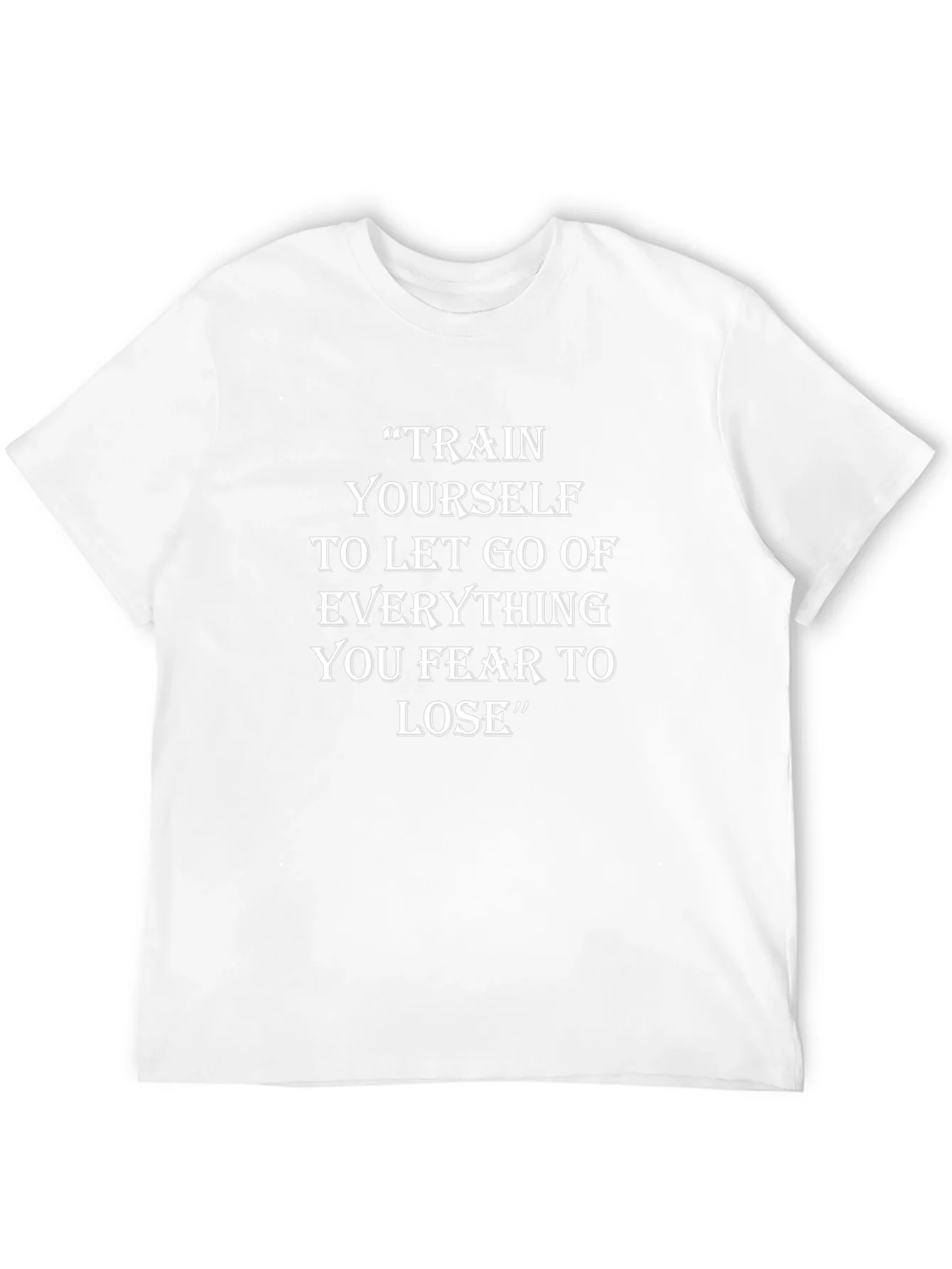 Inspirational Quote T-Shirt - Train Yourself