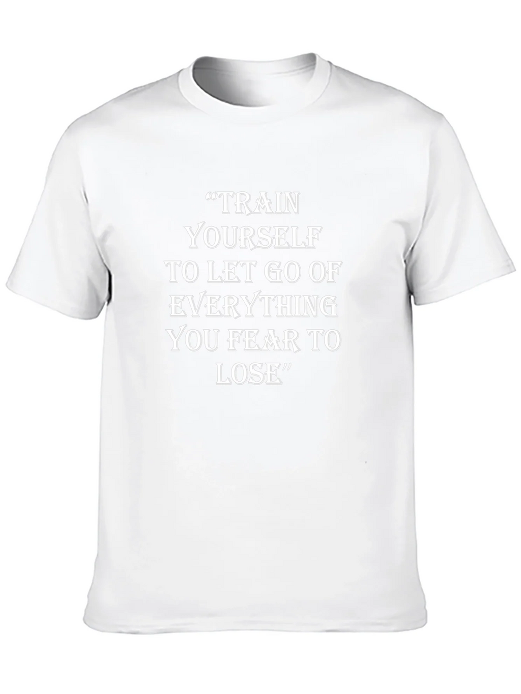 Inspirational Quote T-Shirt - Train Yourself