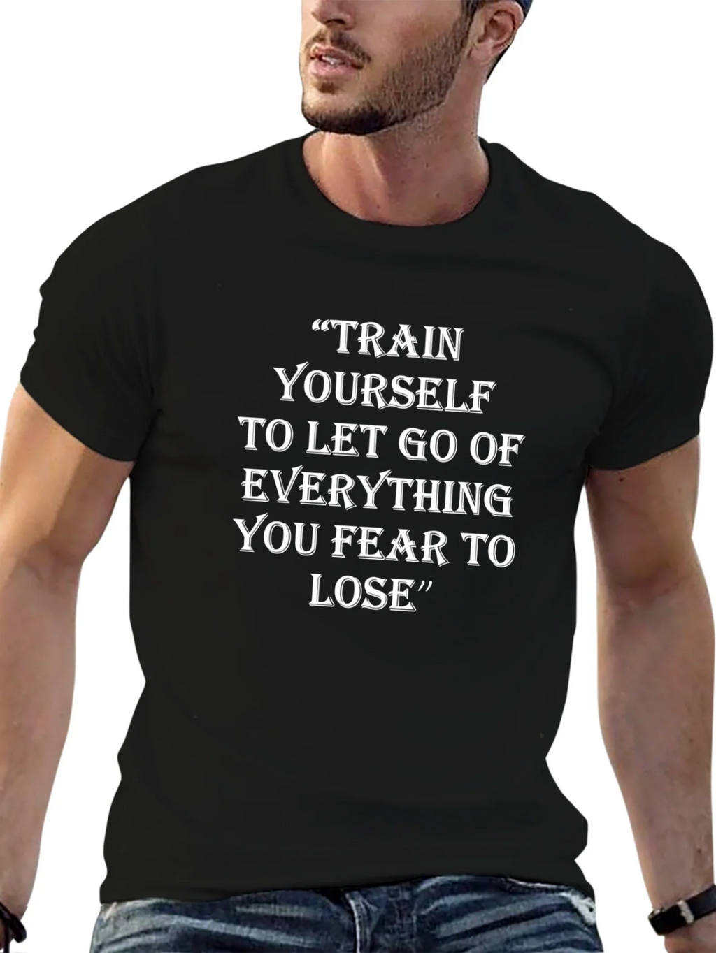 Inspirational Quote T-Shirt - Train Yourself