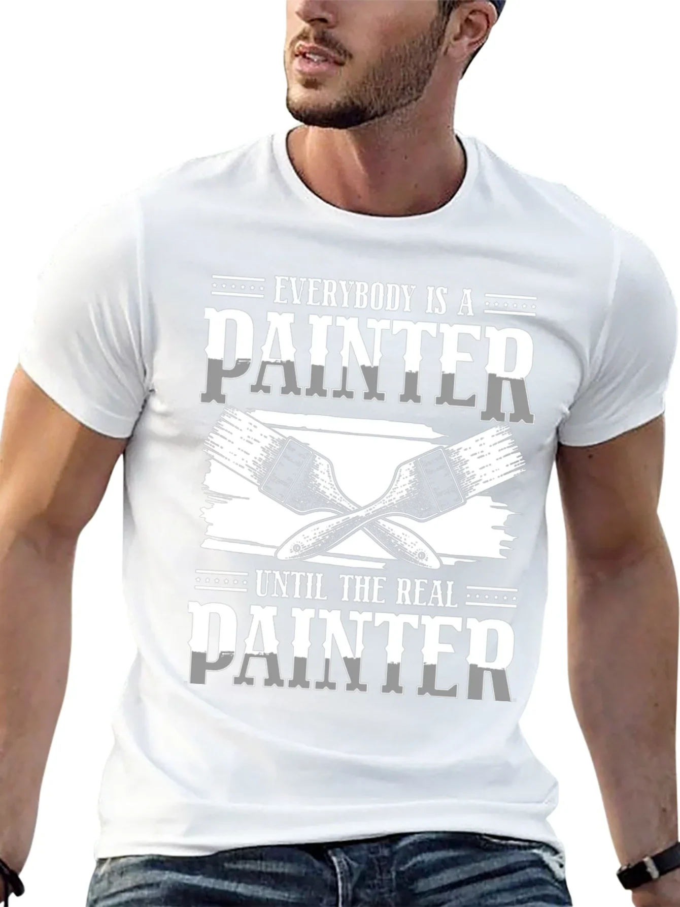 Painter Graphic T-Shirt: Everyone is a Painter