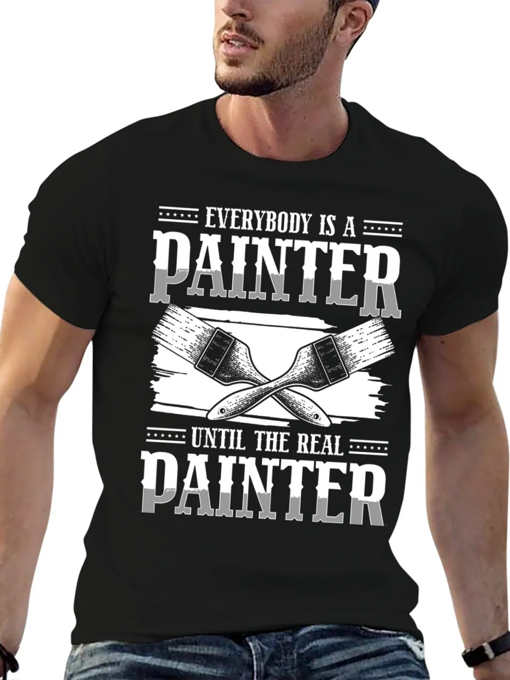 Painter Graphic T-Shirt: Everyone is a Painter