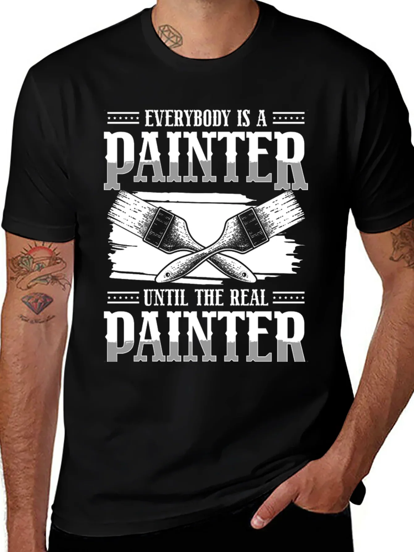 Painter Graphic T-Shirt: Everyone is a Painter
