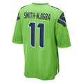 S.Seahawks #11 Jaxon Smith-Njigba Neon Green Game Football Jerseys