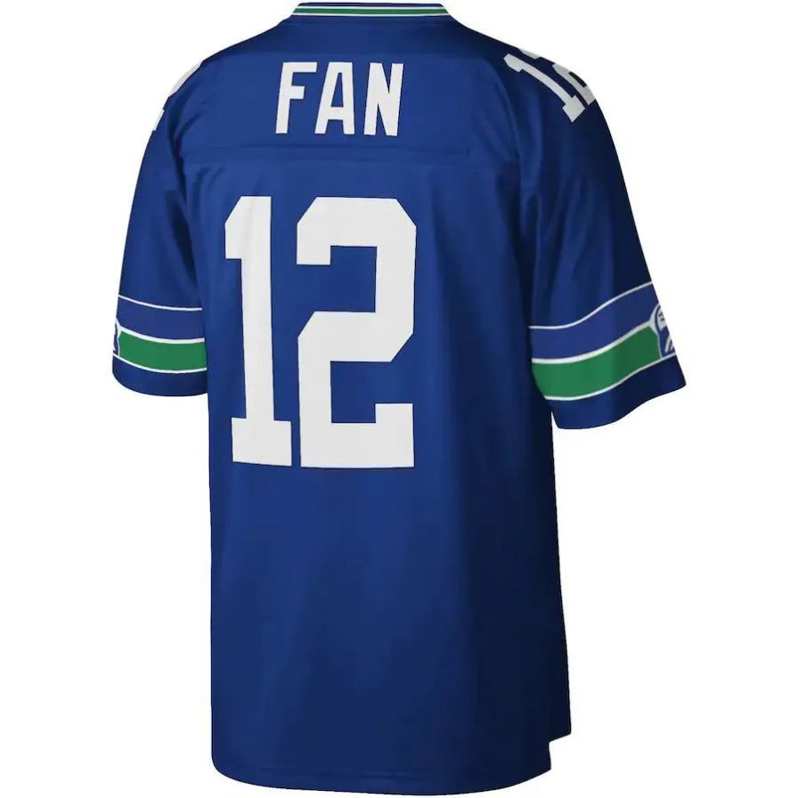 #12 12th FAN Player S.Seahawks  Royal Legacy Replica Football Jerseys