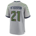 S.Seahawks #21 Devon Witherspoon Player Gray Rivalries Collection Game Football Jerseys
