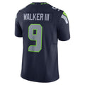 S.Seahawks #9 Kenneth Walker III Player Navy Vapor F.U.S.E. Limited Football Jerseys