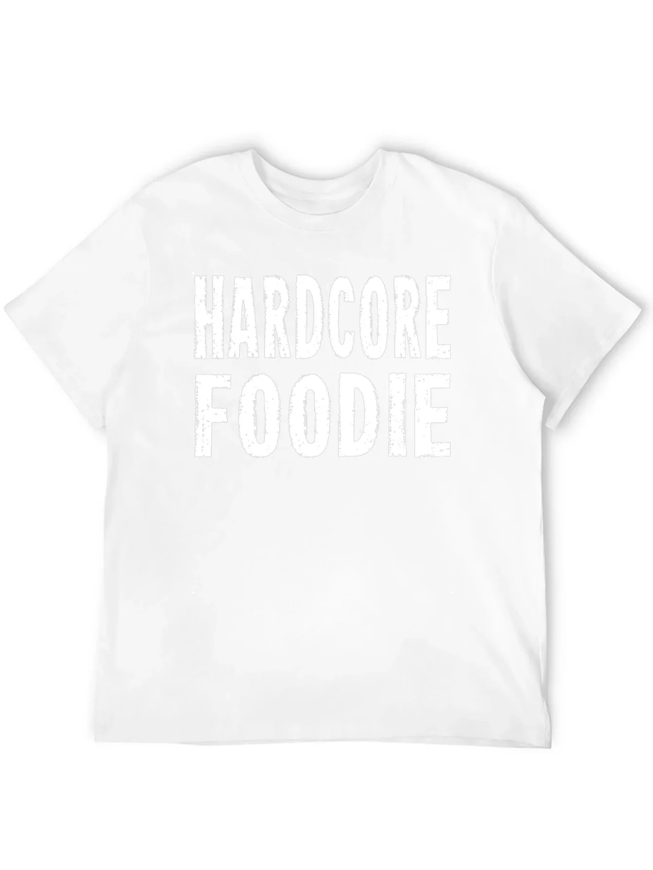 Hardcore Foodie Black Graphic T-Shirt