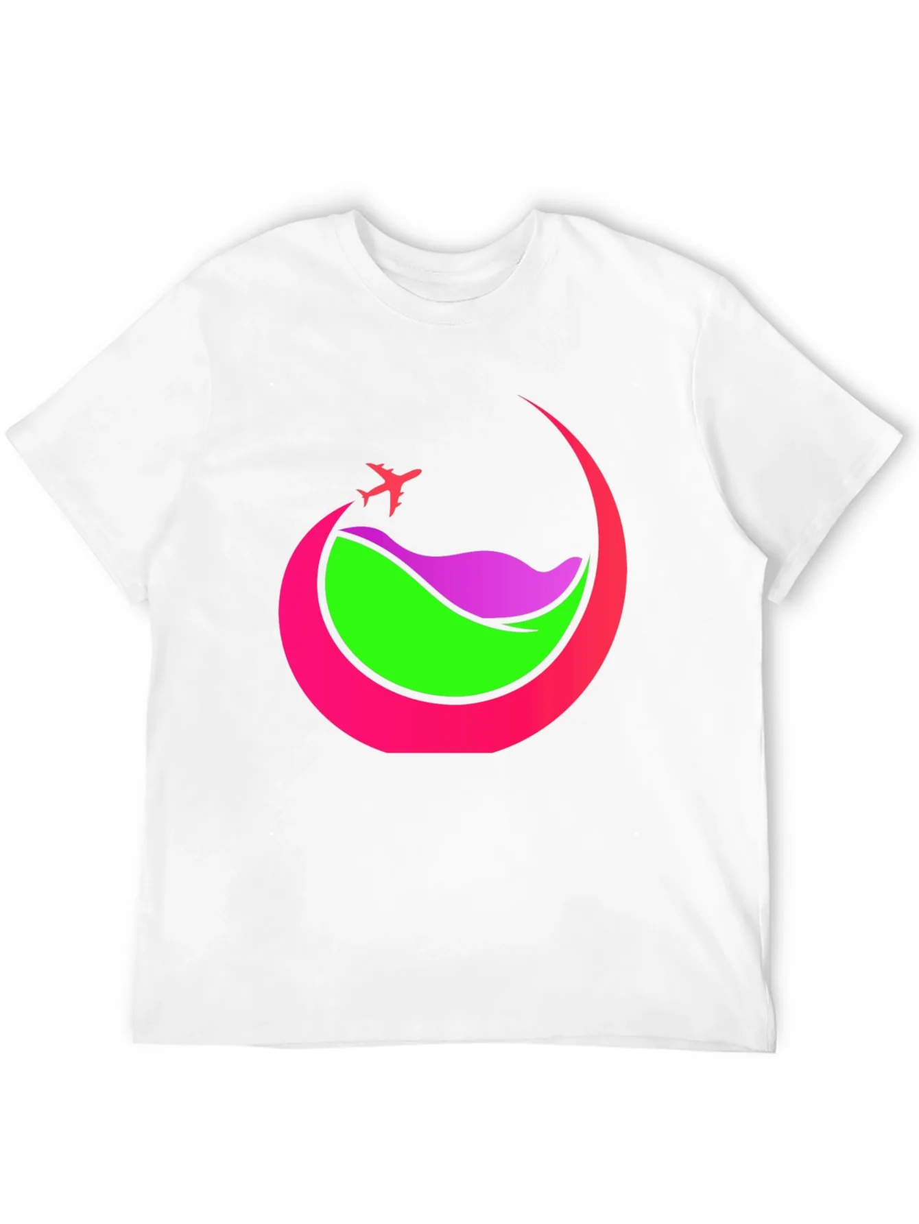 Travel Graphic Tee - Airplane Adventure Shirt