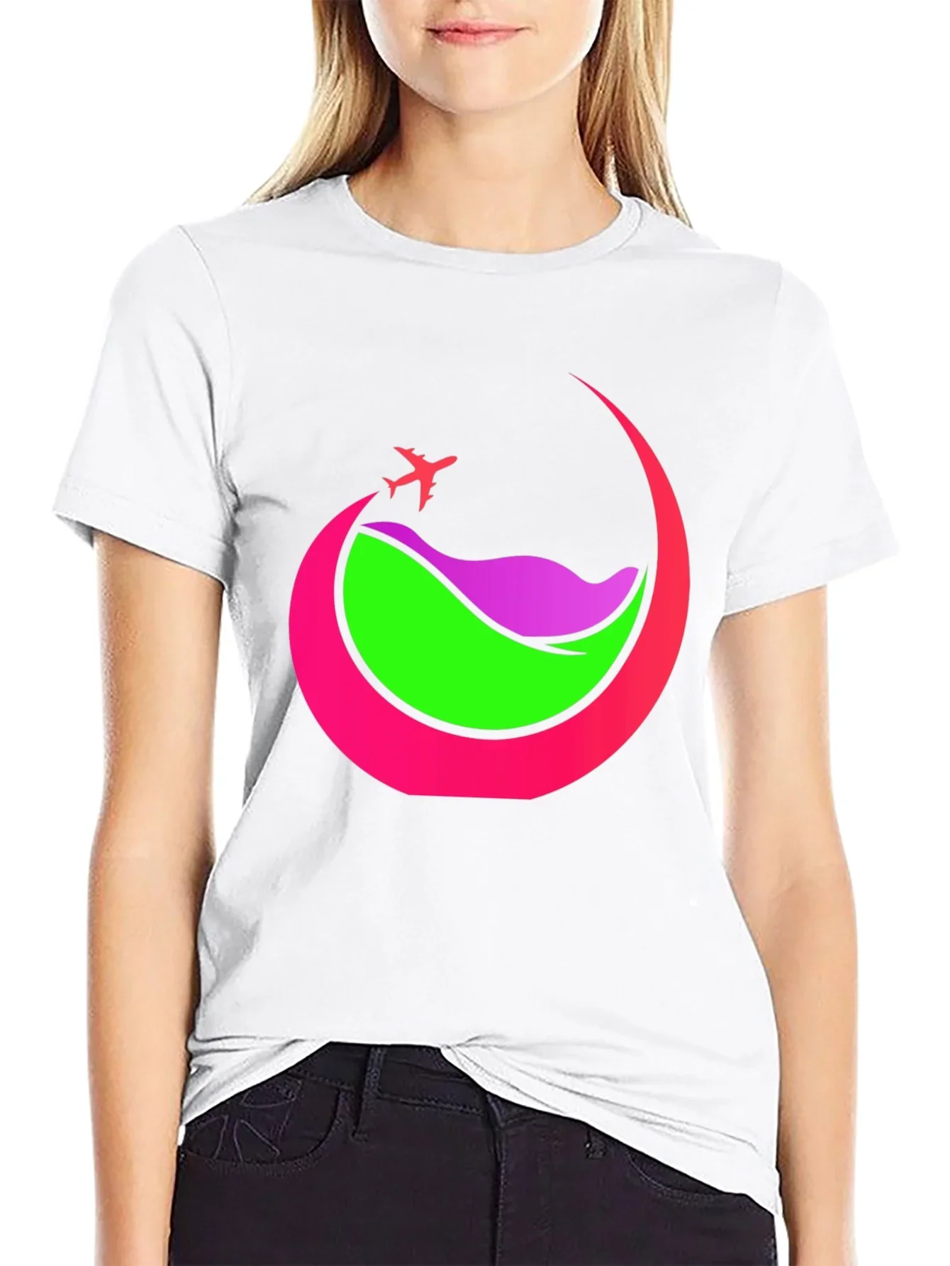 Travel Graphic Tee - Airplane Adventure Shirt