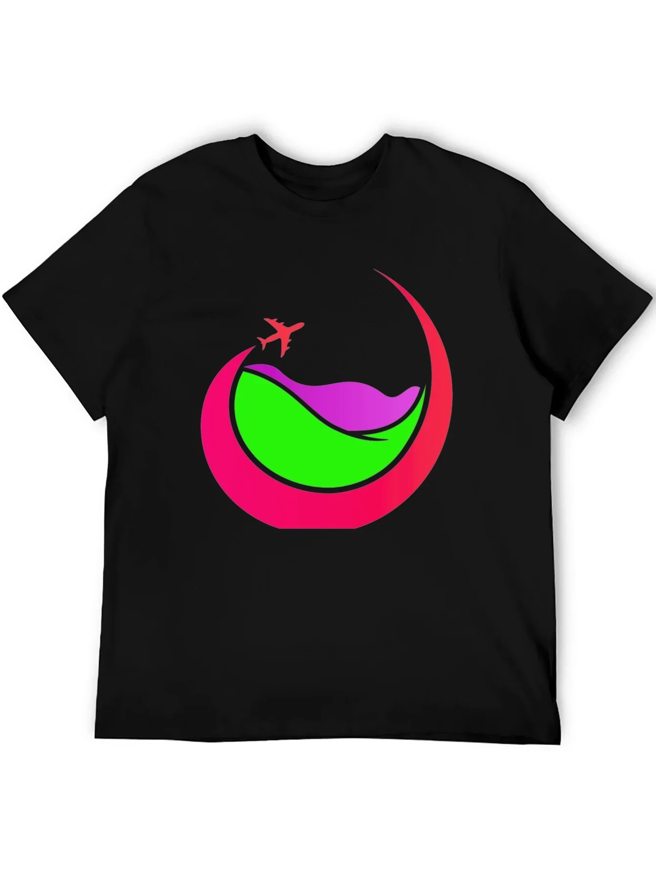 Travel Graphic Tee - Airplane Adventure Shirt