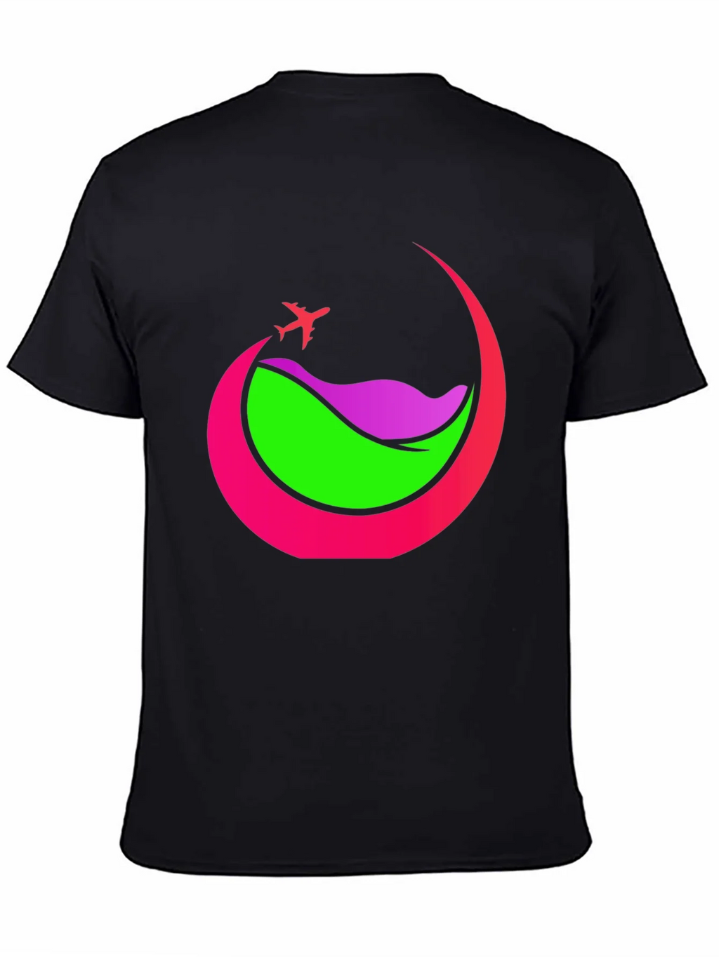 Travel Graphic Tee - Airplane Adventure Shirt