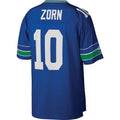 S.Seahawks #10 Jim Zorn Legacy Replica Player Jersey - Royal Stitched American Football Jerseys