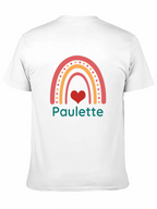Paulette Rainbow Heart Graphic Tee