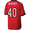 TB.Buccaneers #40 Mike Alstott Player  Red Legacy Replica Football Jerseys