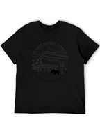 Glacier National Park T-Shirt - Mountain Goat Design