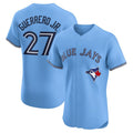 Toronto Blue Jays #27 Vladimir Guerrero Jr. Alternate Elite Player Jersey - Powder Blue Stitched Baseball Jersey