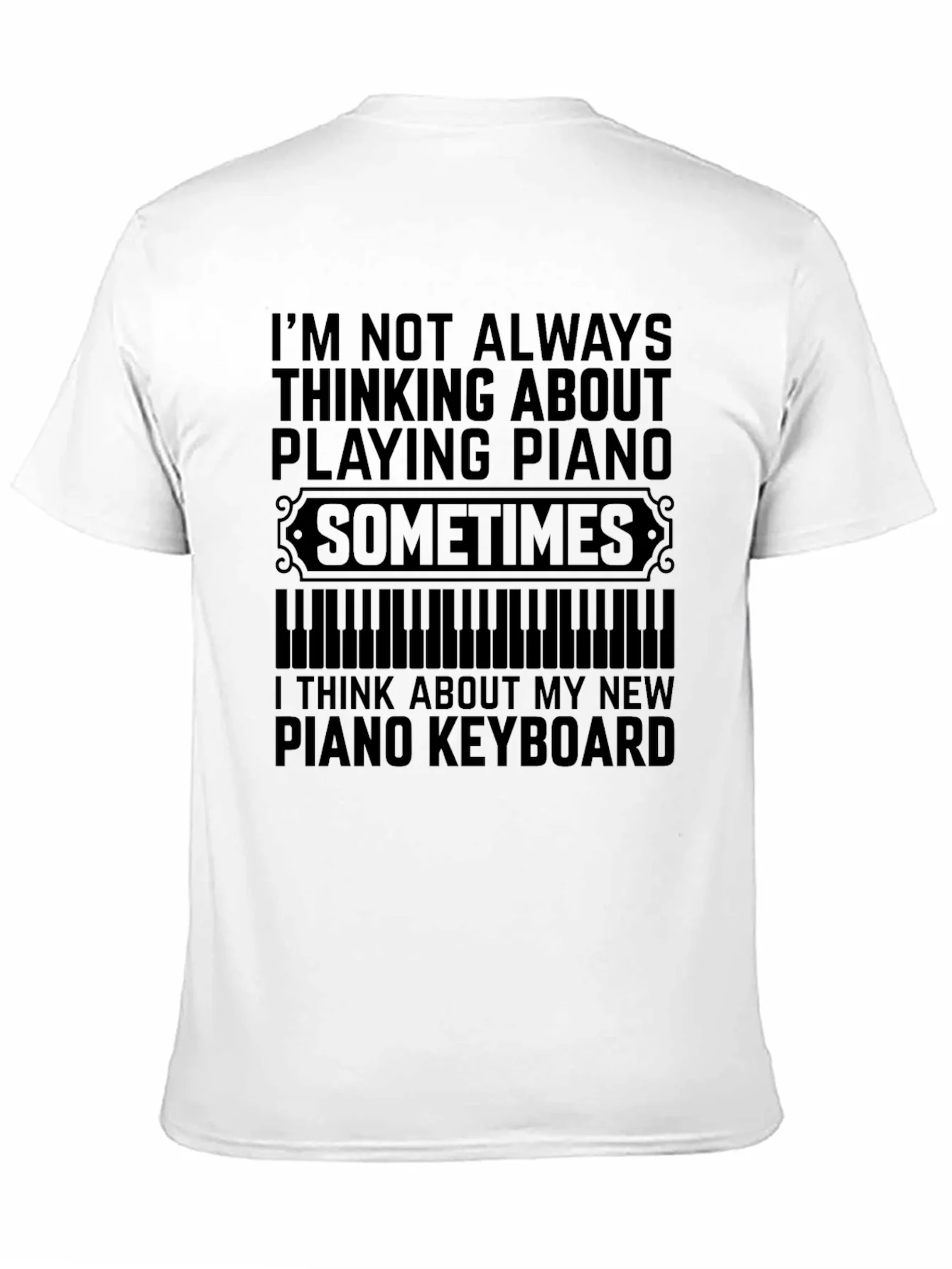 Piano T-Shirt - Musician Gift