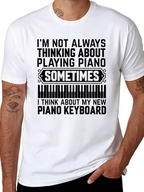 Piano T-Shirt - Musician Gift